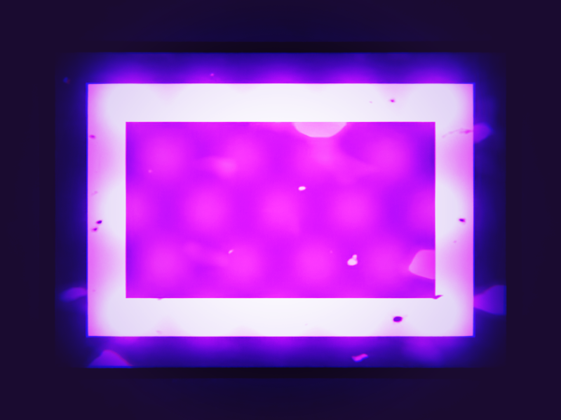 a screen with dead pixels