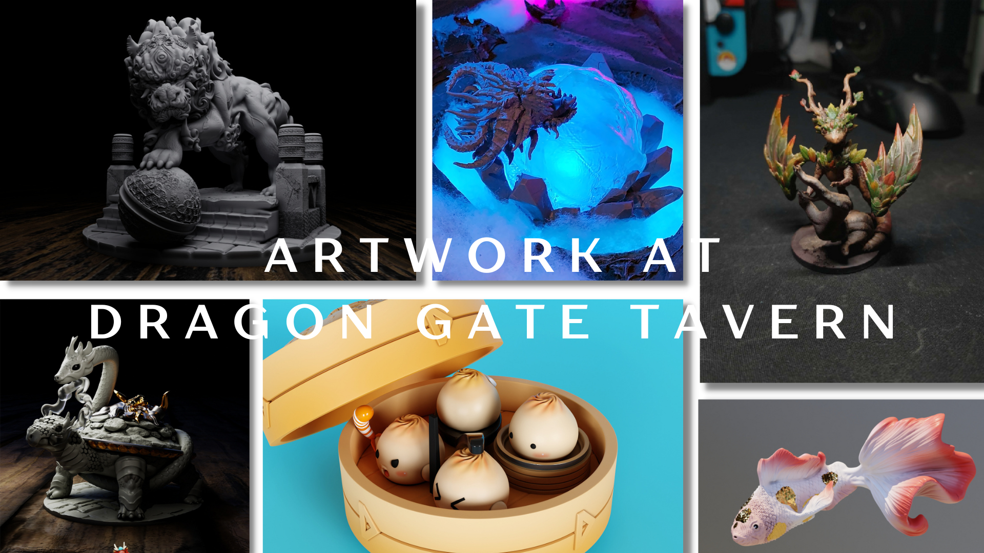 artwork at Dragon Gate Tavern