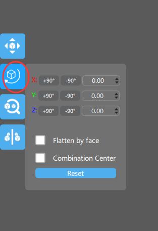 orientation button