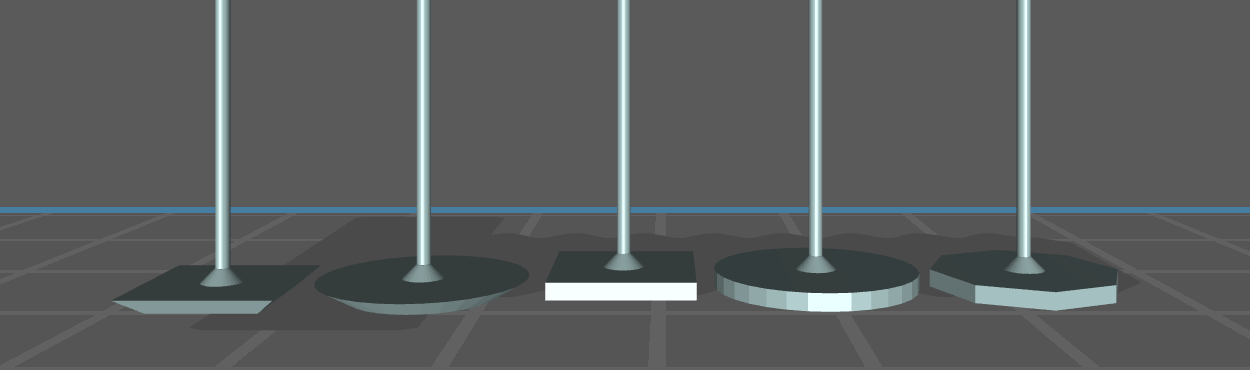 platform touch shape