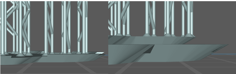 raft thickness
