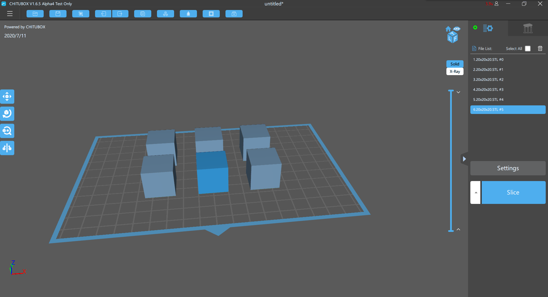 select all models and rotate them together