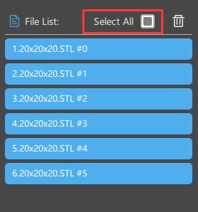 select all models